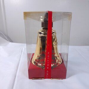 Vintage Shulton Old Spice After Shave Lotion gold Bell‎ Decanter W/ Box #4355